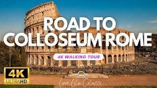 Colosseum Rome Revealed: 4K Walking Tour in October 2023 | Experience Ancient Rome Like Never Before