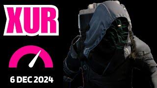 Where is XUR Today Destiny 1 D1 XUR Location and Official Inventory and Loot 6 Dec 2024, Dec/6/24