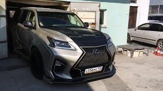 Владивосток Lexus LX570 2008 обвес Astakada Обвес своими руками Тюнинг Lexus LX 570 Лексус обвес