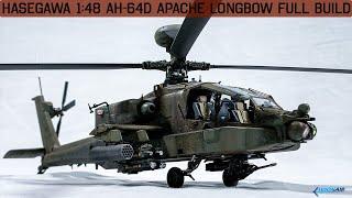 Building the AH-64D Apache Longbow | Hasegawa 1:48 Helicopter Model