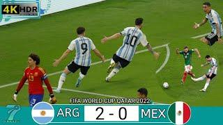 ‏MESSI SAVED ARGENTINA FROM GROUP STAGE ELIMINATION AND ENZO SCORED EPIC GOAL‏ Ultra 4k