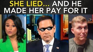 NBC Smug Kristen Welker Tries To TRAP Marco Rubio… He DESTROYS Her For It