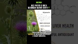 밀크씨슬, 알고 먹으면 더 좋다! #밀크씨슬 #실리마린 #간건강 #간영양제 #건강정보 #건강상식 #쇼츠 #꿀팁 #건강유래 #영양제추천 #피로회복 #항산화 #건강 #shorts