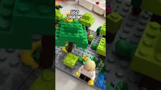 Escenario Creativo #lego #minifigures #woods #steam #bricks #crea  #color  #shorts #arboles #moc
