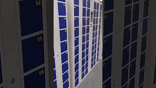 Storage Locker In Factory #locker #cabinet #smartlocker #storage #factory