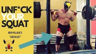 Ben Pollack Shares The Proper SQUAT Setup (AVOID MISTAKES) | Mind Pump