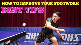 How To Improve Your Footwork | Best Tips (Table Tennis)