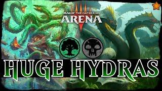 HYDRA DOMINATES | MTG Arena - Golgari Landfall Counters MYTHIC Hydras Stompy FOUNDATIONS Standard