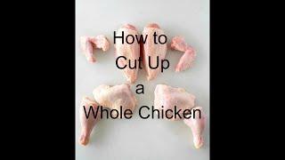 How to cut up a whole chicken