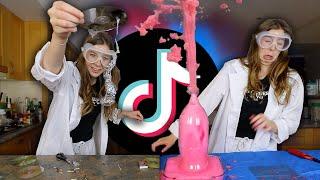 TESTING VIRAL TIKTOK SCIENCE EXPERIMENTS