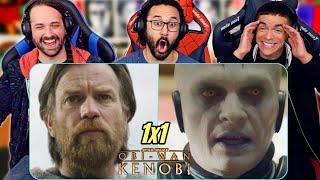 OBI-WAN KENOBI 1x1 REACTION!! Star Wars Episode 1 Breakdown & Review "Part 1"