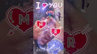 #M Love R  Letter Name Status ||Name art video ️||WhatsApp Status || 2023 #ms_rubal786