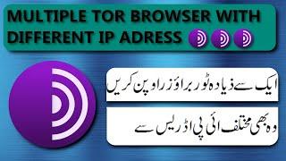 How to create multiple Tor browser with different IP address