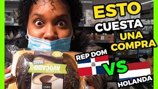 Visitando un Supermercado en Holanda vs República Dominicana [PRECIOS] | Canasta Básica