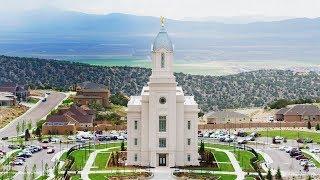 Stunning Drone Footage of the Cedar City Temple