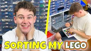 Massive LEGO Collection Sorting Vlog of 2024 (Part 1 of ?)