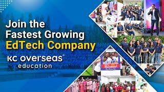 KC Overseas Education:Fastest Growing EdTech Company Revolutionizing Study Abroad with Career Growth
