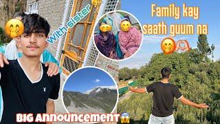 Family Kay saath gumna with sister  ||bi announcement|#vlog #viralvideo #familyvlog