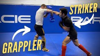 Striker vs High Lvl BJJ Black Belt