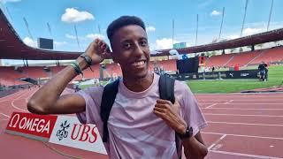 Yared Nuguse on his battle with Elliot Giles for the world road mile record and post Paris plans