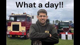 NEWARK AEC TRUCK SHOW.  OH GOD!! SHOULDN'T Have GONE!!