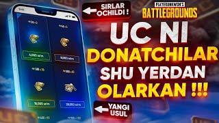 DONATERLAR UCINI QAYERDAN OLISHADI ? | ARZON UC OLISH SIRI OCHILDI2022 YANGI USUL