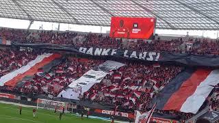 Bayer Leverkusen Choreography for Lars Bender vs. Werder Bremen