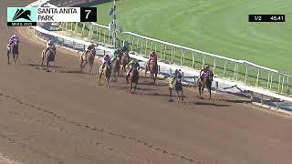 Lead Pipe Joe wins Race 7 Saturday, March 8 at Santa Anita Park