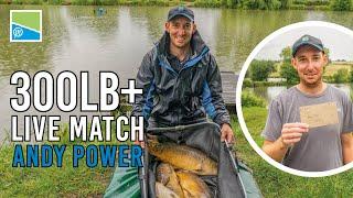 300lb+ LIVE Match with Andy Power  | Viaduct Fishery