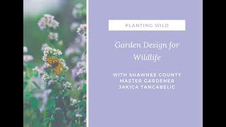 Garden Design for Wildlife