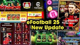 eFootball™ 2025 New Club License, V4.3.0 Official Update Free Coins, Free Epic, New Campaign