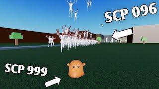 100 SCP 096 VS SCP 999 - Roblox