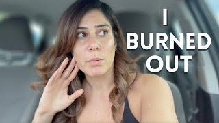 VLOG: Why I burned out, catching up, shopping for vegan food at Walmart + running errands