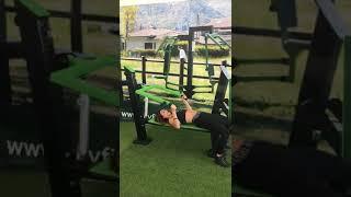 BENCH PRESS, linea GREEN-POWER LINE by Skyfitness