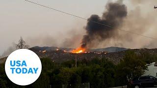 Deadly wildfire in Hemet, California fueled by hot conditions | USA TODAY