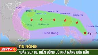 Nóng: Áp thấp nhiệt đới mạnh lên, Biển Đông có khả năng sắp hứng chịu bão | ANTV