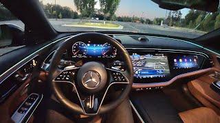 2024 Mercedes-Benz E450 4MATIC Sedan - POV First Impressions