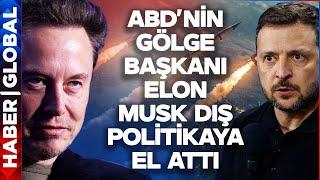 Ukrayna Savaşında Elon Musk Sahaya İniyor! ABD'nin Gölge Başkanı, Zelenski ile Görüştü