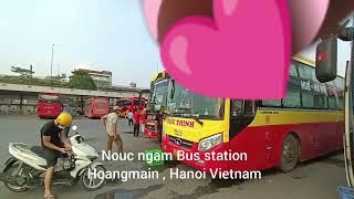 NOUC NGAM BUS STATION HOANGMAI , HANOI VIETNAM