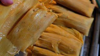 The easiest CHICKEN TAMALES I make | Tender & Moist Tamales EASY!