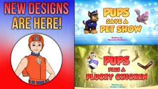 The New designs are here! My thoughts on pups plus a plucky chicken and pups save a pet show