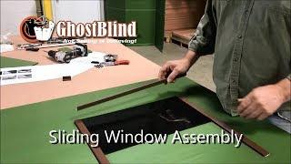 GhostBlind DIY Octagon Blind - Window Assembly