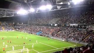 Волна на матче Шахтер - Селтик(2-0). 20.08.2013.