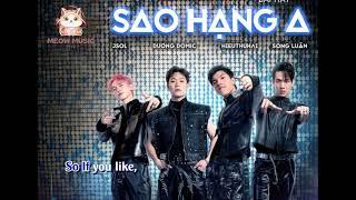 [ KARAOKE - Beat Chuẩn ] Sao Hạng A - HIEUTHUHAI, Jsol, Song Luân, Dương Domic | Anh Trai Say Hi