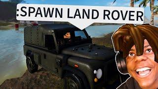 ROBLOX War Tycoon Funny Moments (LAND ROVER)