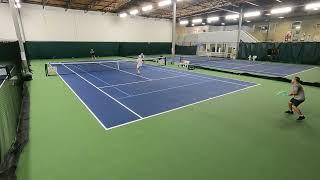 9/17/24 Tennis Set 1 Angus/Simon vs Chi/David at Gorin Tennis Centre Redmond