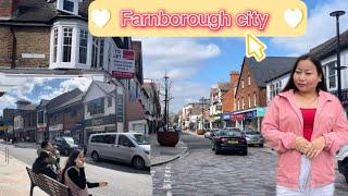 Farnborough city || farnborough to camberley || siblings ‍‍‍‍