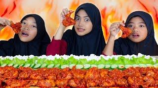 3BOCIL RAKUS | MUKBANG SAYAP AYAM MERCON | MUKBANG INDONESIA