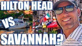 Hilton Head South Carolina vs Savannah Georgia | Moving to Hilton Head Island South Carolina