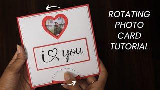 DIY Rotating Photo Card | Rotating Photos Card For Birthday | Birthday Cards